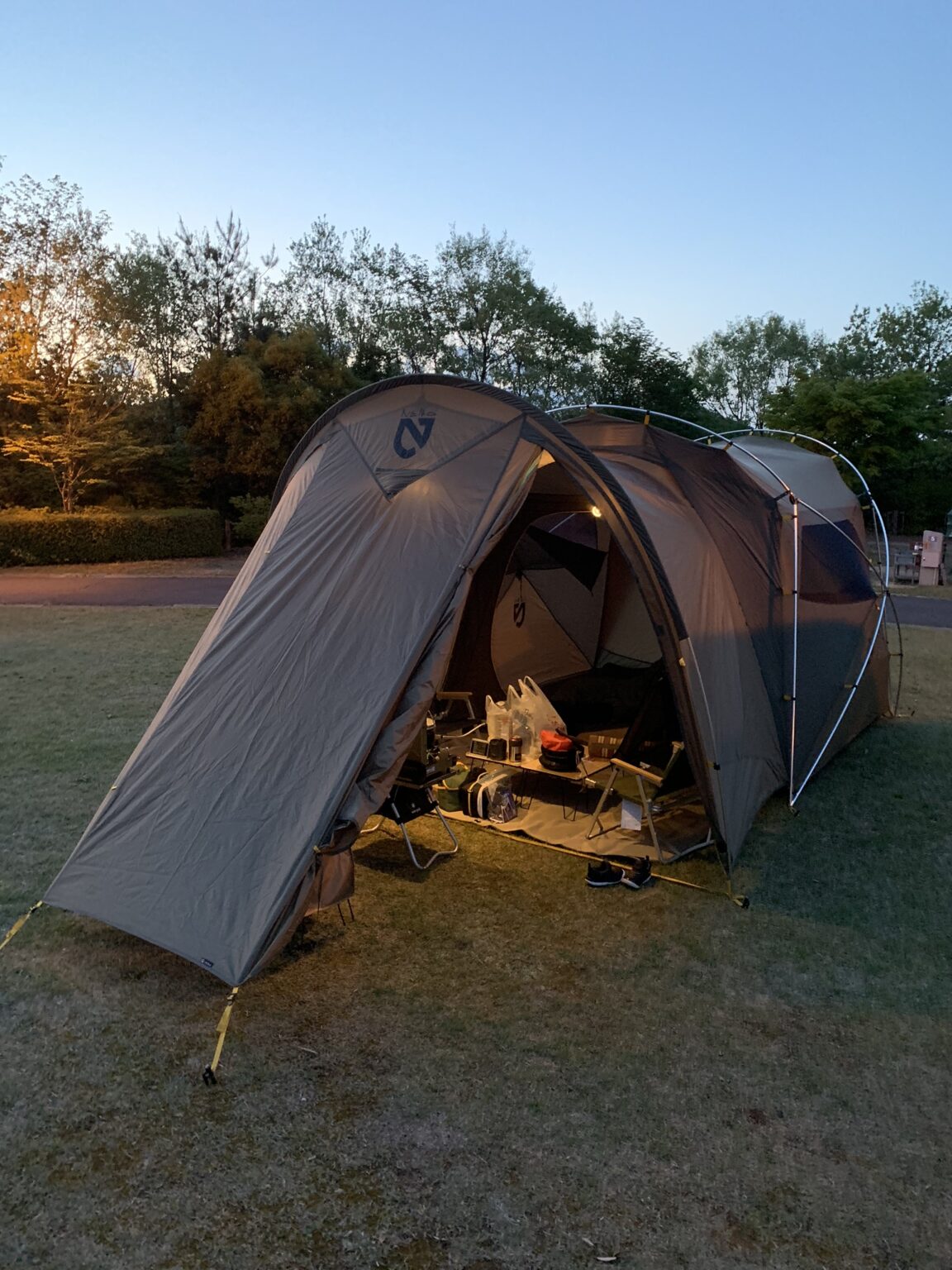 NEMO WAGONTOP 4P ニーモ テント ワゴントップ グリーン - アウトドア